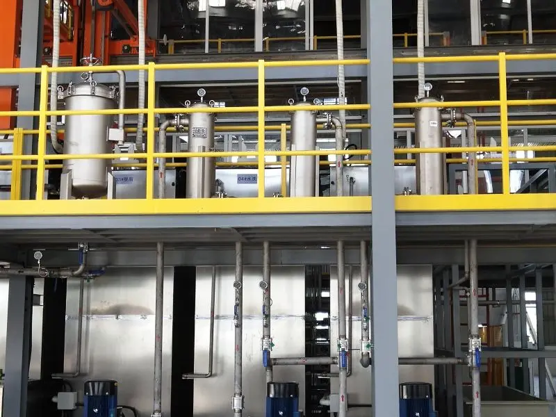 Dual-source heat pump hot and cold water project for Hubei Minneng Automobile Parts Co5rw