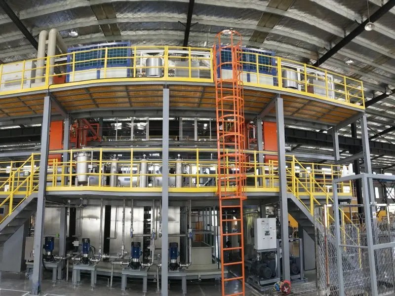 Dual-source heat pump hot and cold water project for Hubei Minneng Automobile Parts Coeio