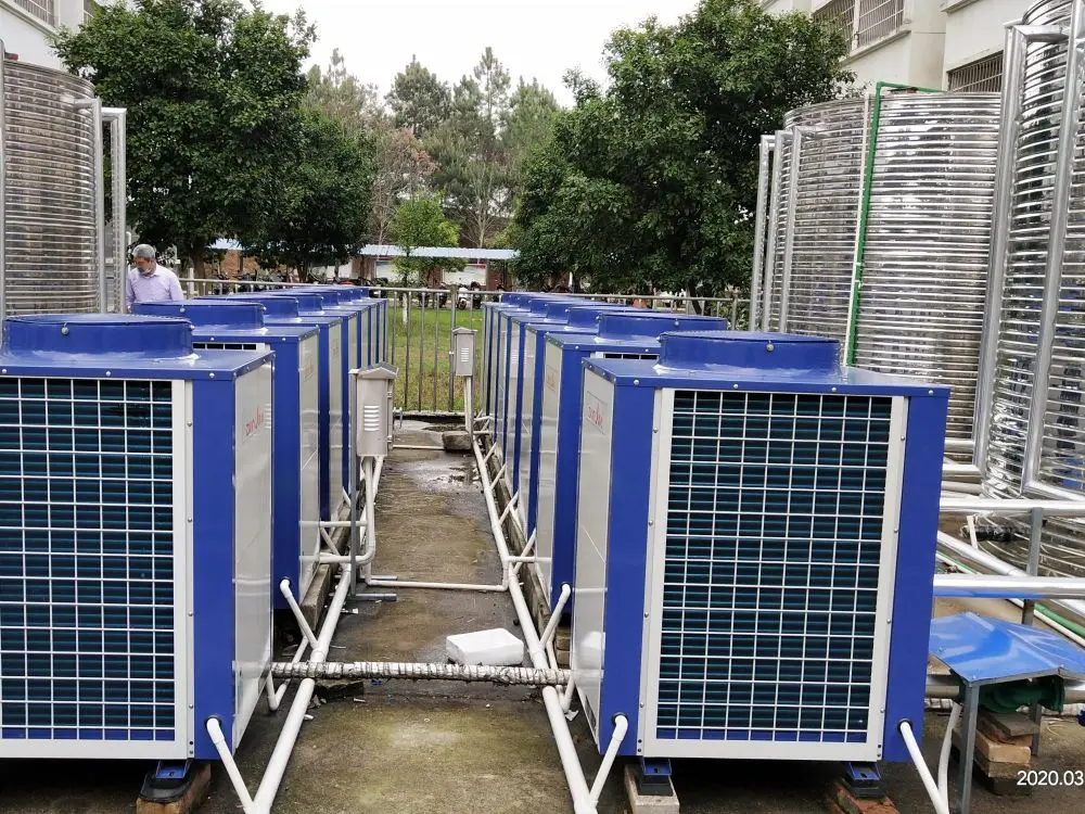 Jiangxi Xishan Wenwu School 210 tons of hot water school caserpw