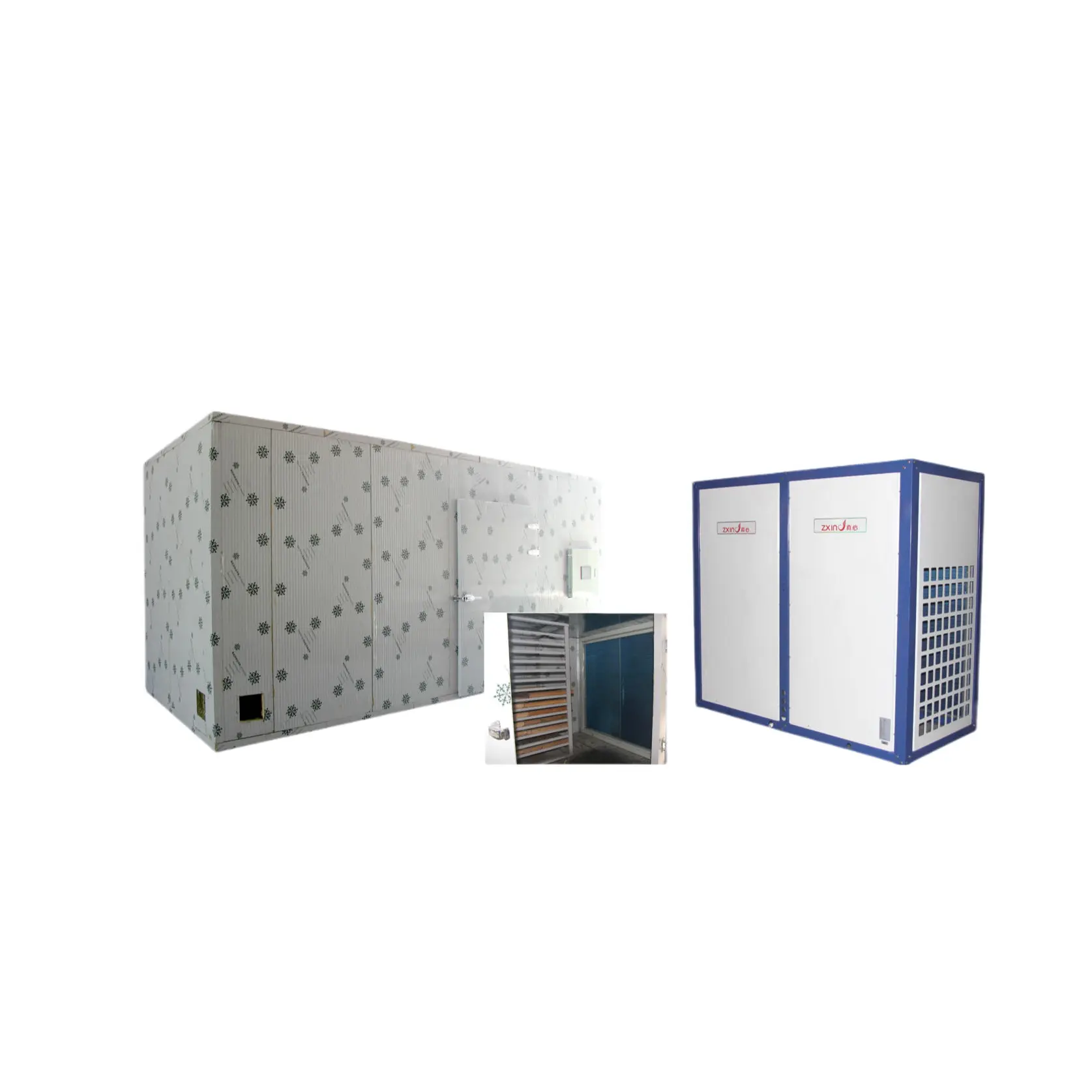 Multi-functional heat preservation drying room