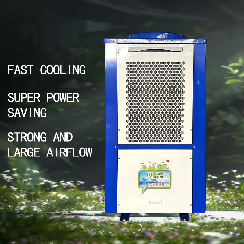 evaporative water-cooled air conditioning