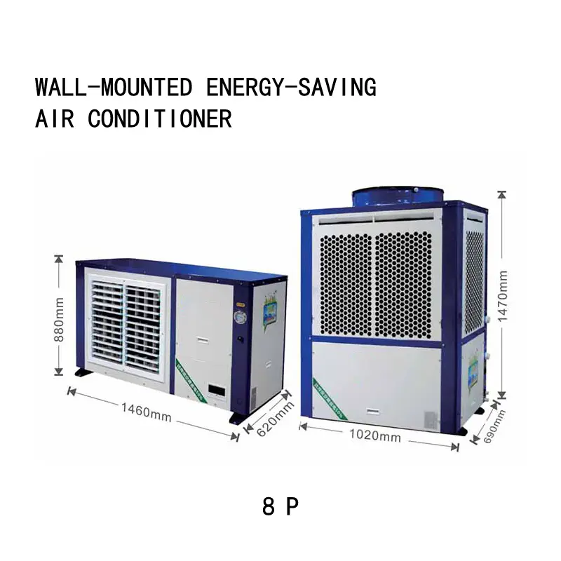 evaporative water-cooled air conditioning
