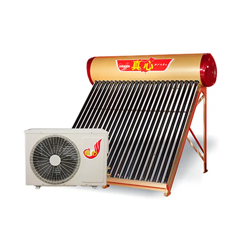 Solar and Air Dual Concentration Water Heating Series