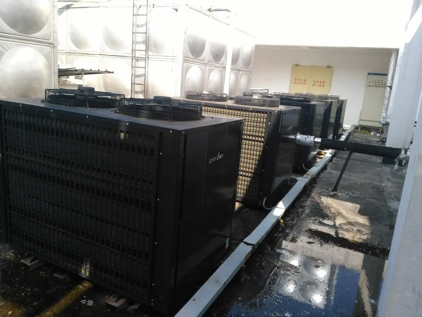 The 350 tons of hot water at Ningdu People's Hospitaldwp