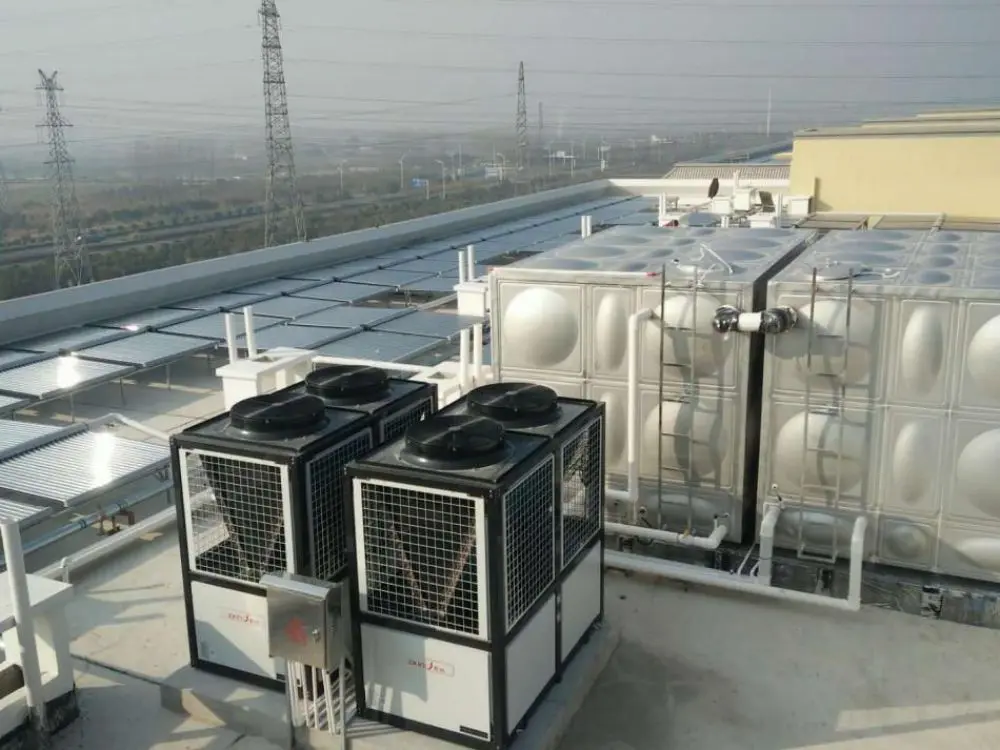 Huainan Transportation Vocational School (177 tons of low temperature air source units)1av