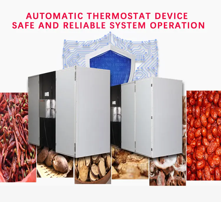 Agricultural multifunctional large output heat pump dryer (5)