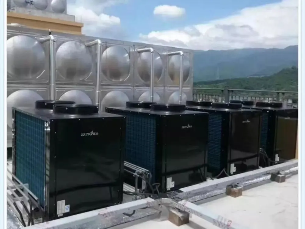 Room temperature hot water heater project for Yucai Middle School in Pinghe County, Zhangzhou, Chinarib